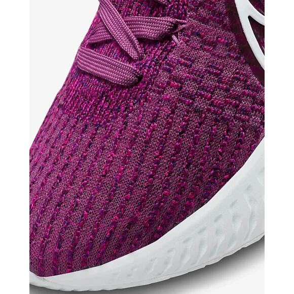 Nike React Infinity Run Flyknit 3 Light Bordeaux DD3024 500 - SIZE 6 WOMENS - Picture 8 of 8